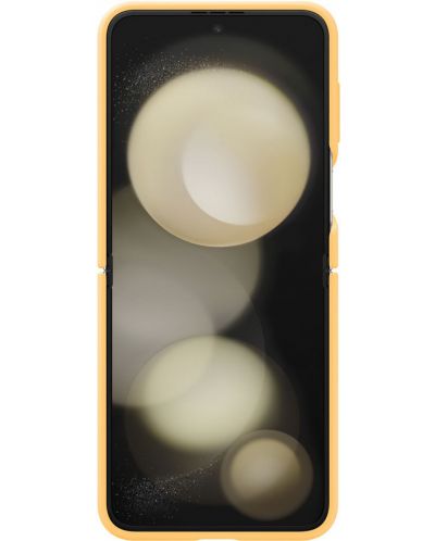 Калъф Samsung - Silicone Ring, Galaxy Z Flip5, оранжев - 4