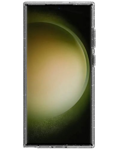 Калъф Spigen - Liquid Crystal Glitter, Galaxy S23 Ultra, Crystal Quartz - 2