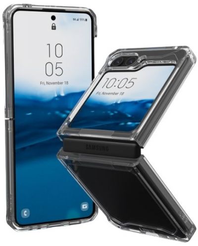 Калъф UAG - Plyo Ice, Galaxy Z Flip5, прозрачен - 3