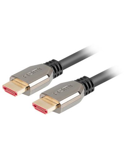 Кабел Lanberg - HDMI/HDMI 2.1, 8K, 1.8 m, черен - 1