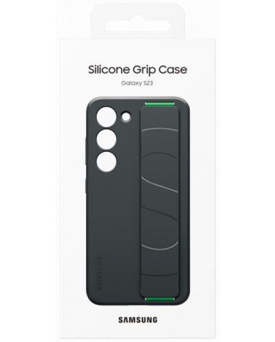 Калъф Samsung - Silicone Strap, Galaxy S23, черен - 7