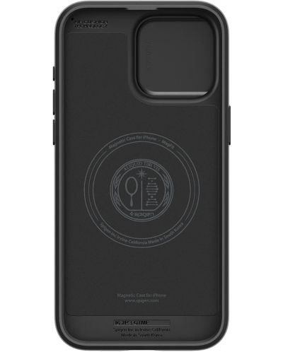 Калъф Spigen - Optik Armor, iPhone 15 Pro Max, черен - 6