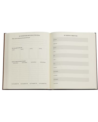 Календар-бележник Paperblanks Arabica - 18 х 23 cm, 112 листа, 2024 - 3