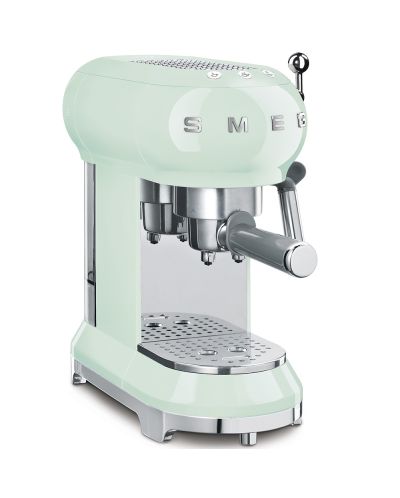 Кафемашина Smeg - ECF01PGEU, 15 bar, 1 l, зелена - 1