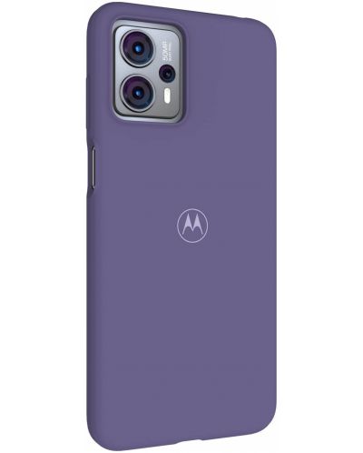 Калъф Motorola - Premium Soft, Moto G13, лилав - 1