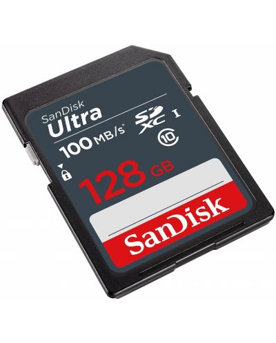 Карта памет SanDisk - Ultra, 128GB, SDXC, Class10 - 2