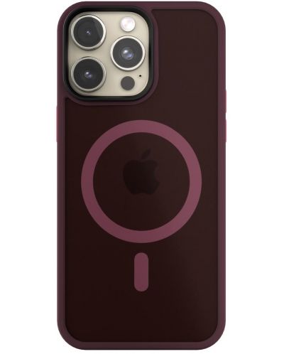Калъф Next One - Claret Mist Shield MagSafe, iPhone 15 Pro Мах, червен - 1