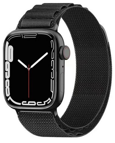 Каишка Techsuit - W037 Nylon, Apple Watch, 38/40/41 mm, черна - 1