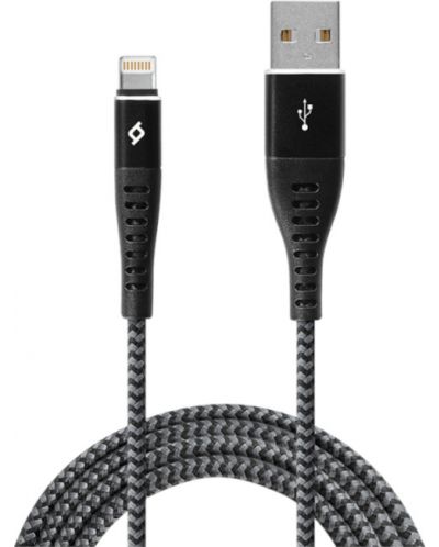 Кабел ttec - Extreme, USB-A/Lightining, 1.5 m, черен - 1