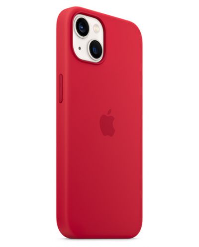 Калъф Apple - Silicone MagSafe, iPhone 13, PRODUCT Red - 2