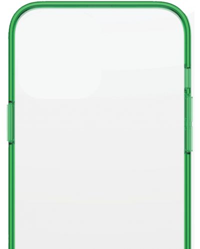Калъф PanzerGlass - ClearCase, iPhone 13 Pro Max, прозрачен/зелен - 5