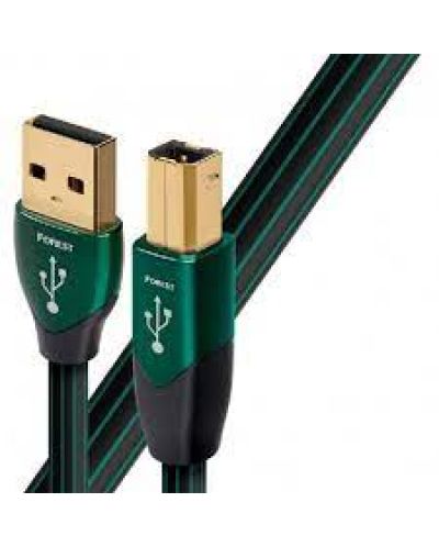 Кабел Pro-Ject - Connect it D, USB A/USB-B, 0.75 m, зелен - 1