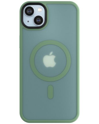 Калъф Next One - Pistachio Mist Shield MagSafe, iPhone 14, зелен - 2