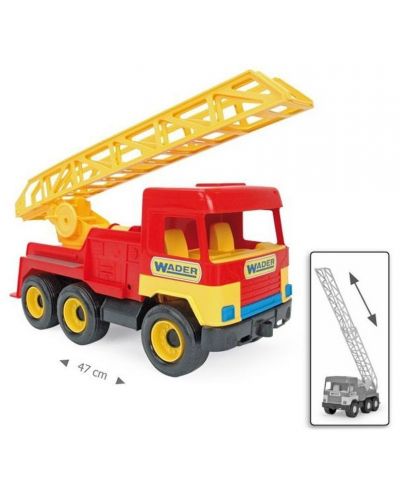 Детска играчка Wader - Пожарникарски камион - 1