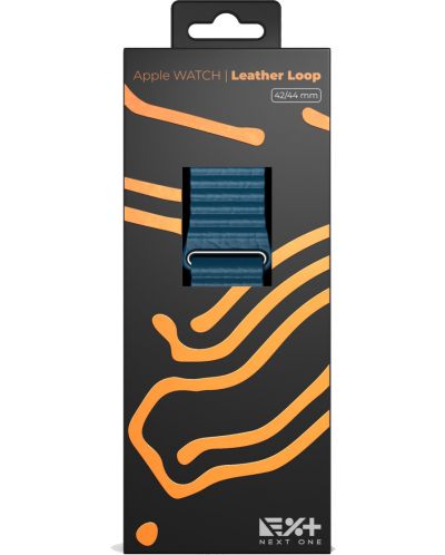 Каишка Next One - Loop Leather, Apple Watch, 42/44 mm, Denim - 6