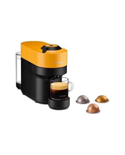 Кафемашина с капсули Nespresso - Vertuo Pop, GDV2-EUYENE-S, 0.6 l, Mango Yellow - 2