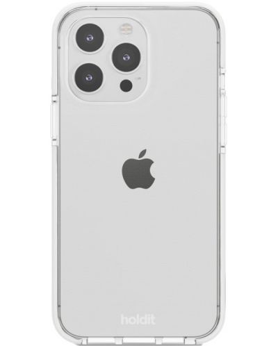 Калъф Holdit - Seethru, iPhone 15 Pro Max, бял - 1