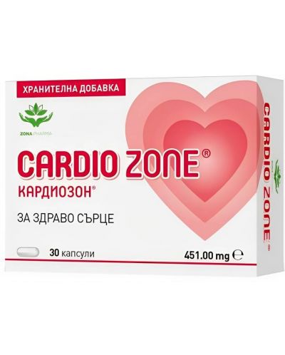 Кардиозон, 451 mg, 30 капсули, Zona Pharma - 1