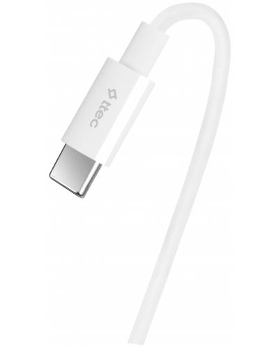 Кабел ttec - Fast Charge, USB-C/USB-C, 1.5 m, 100W, бял - 4