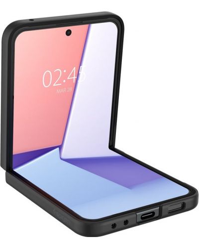 Калъф Spigen - Air Skin, Galaxy Z Flip5, черен - 6