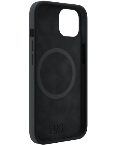 Калъф Next One - Silicon MagSafe, iPhone 13, черен - 7