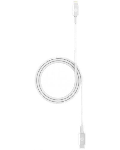 Кабел mophie - 409903201, USB-C/Lightning, 1 m, бял - 1