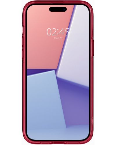 Калъф Spigen - Ultra Hybrid, iPhone 15, Red Crystal - 2