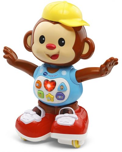 Бебешка играчка Vtech - Кейси, танцуваща маймунка, със звук и светлина - 3