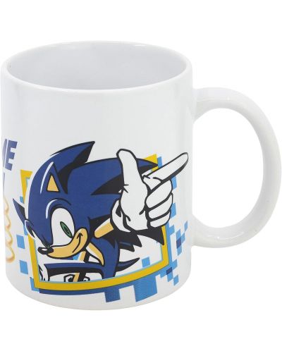 Керамична чаша Stor Sonic - Game On, 325 ml - 1