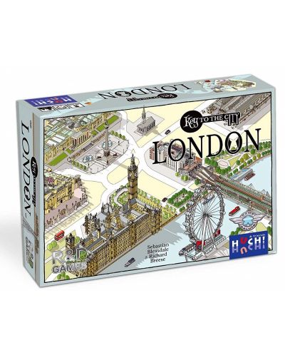 Настолна игра Key To The City: London - Стратегическа