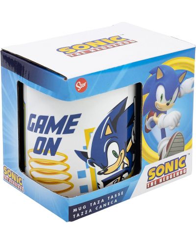 Керамична чаша Stor Sonic - Game On, 325 ml - 3