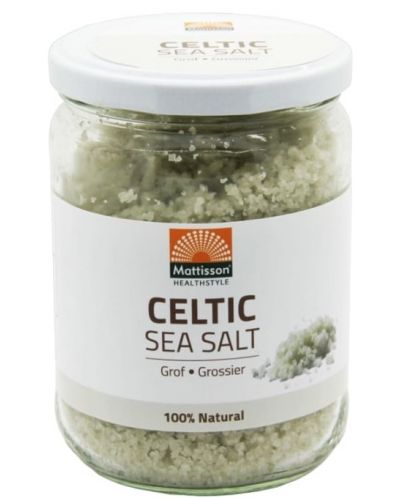 Келтска морска сол, 400 g, Mattisson Healthstyle - 1