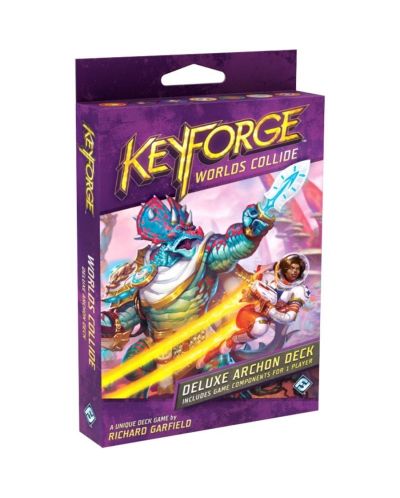 Картова игра KeyForge - Worlds Collide Deluxe Archon Deck - 1