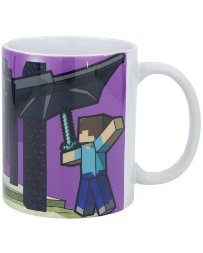 Керамична чаша Stor Minecraft - Alex Purple - 2