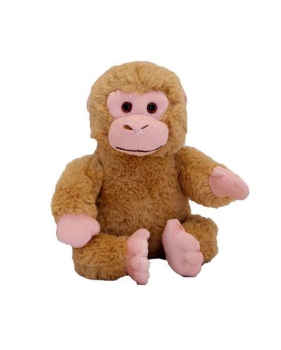 Плюшена играчка Keel Toys - Маймунка, кафява - 1