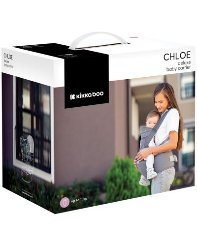 Кенгуру 3 в 1 KikkaBoo - Chloe Mesh, Black - 2