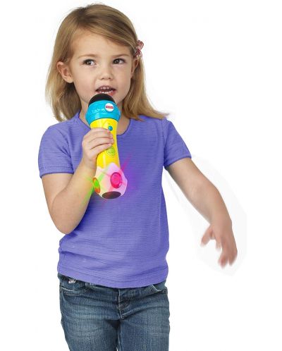 Детски музикален микрофон Fisher Price - С функция запис - 3