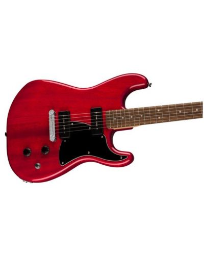 Електрическа китара Fender - SQ Paranormal Strat-O-Sonic, Crimson Red Transparent - 3