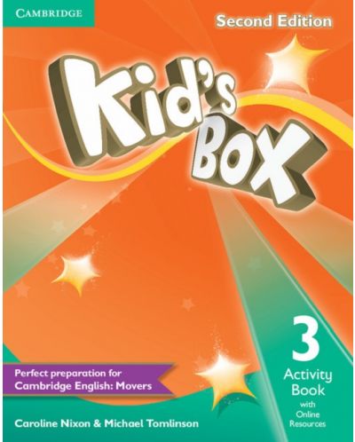 Kid's Box 2nd Edition Level 3 Activity Book with Online Resources / Английски език - ниво 3: Учебна тетрадка с онлайн материали - 1