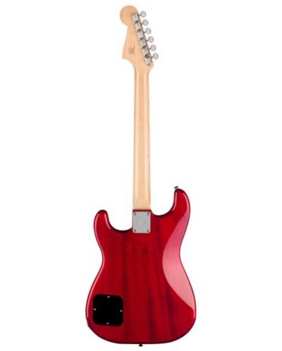 Електрическа китара Fender - SQ Paranormal Strat-O-Sonic, Crimson Red Transparent - 2