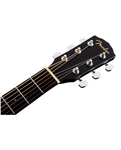 Акустична китара Fender - CD-60SCE Solid Top, черна - 6