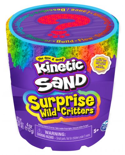 Кинетичен пясък Kinetic Sand Wild Critters - С изненада - 1