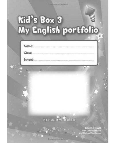 Kid's Box 3: Английски език - ниво A1 (книга за езиково портфолио) - 1
