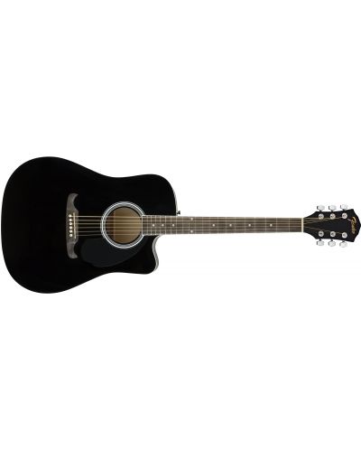 Електро-акустична китара Fender - FA-125CE, черна - 2