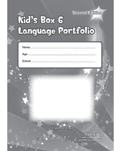 Kid's Box 2nd Edition Level 6 Language Portfolio / Английски език - ниво 6: Езиково портфолио - 1