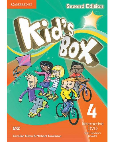Kid's Box 2nd Edition Level 4 Interactive DVD with Teacher's Booklet / Английски език - ниво 4: DVD и материали за учителя - 1