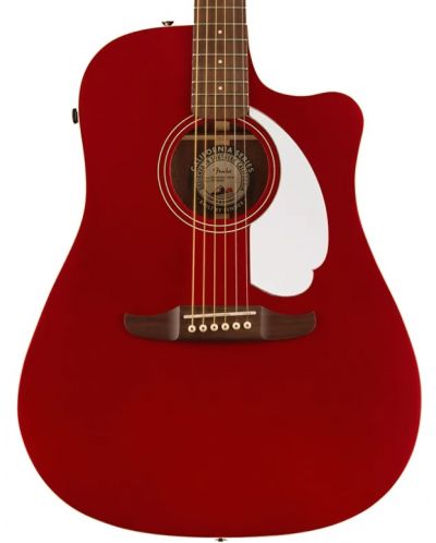 Акустична китара Fender - Redondo Player, Candy Apple Red - 2
