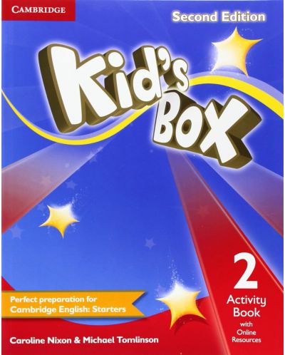 Kid's Box 2nd Edition Level 2 Activity Book with Online Resources / Английски език - ниво 2: Учебна тетрадка с онлайн материали - 1