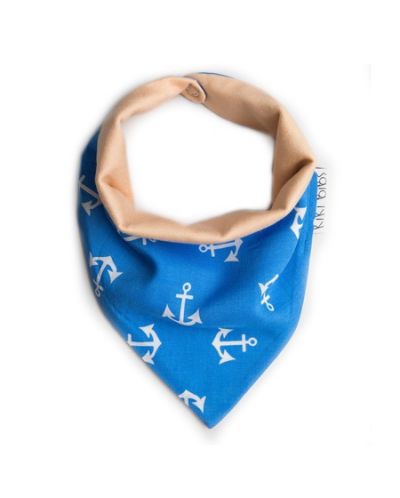 Лигавник-шал Kiki Bibs - Pirate Blue