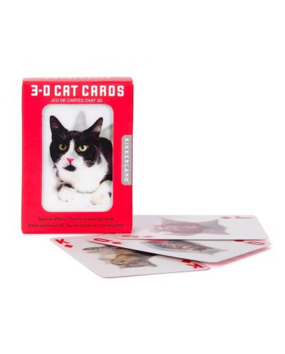 3D карти за игра Kikkerland - 3D Cats - 1